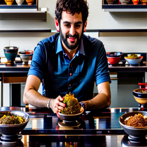 029_A man sitting at a table in front of bowls of spices..png